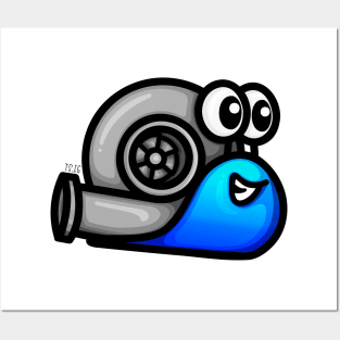 Turbo Snail V1 - Icey Posters and Art